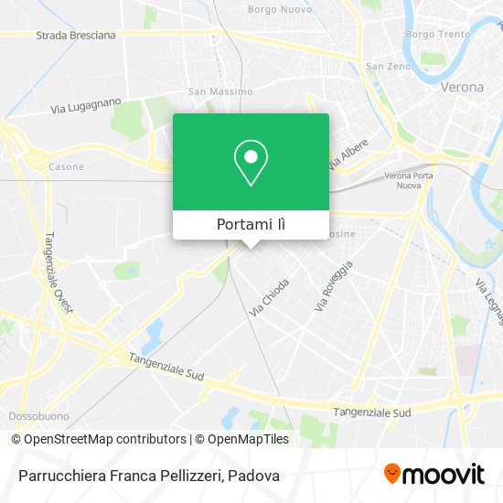 Mappa Parrucchiera Franca Pellizzeri