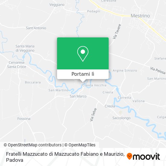 Mappa Fratelli Mazzucato di Mazzucato Fabiano e Maurizio