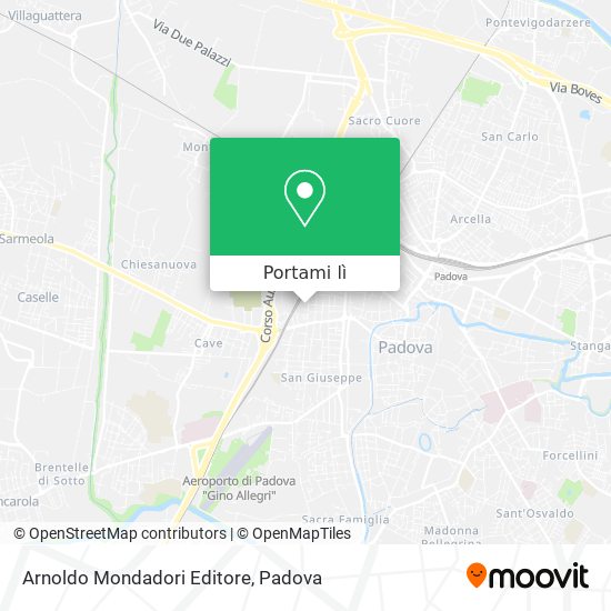Mappa Arnoldo Mondadori Editore