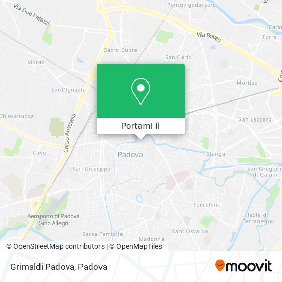 Mappa Grimaldi Padova