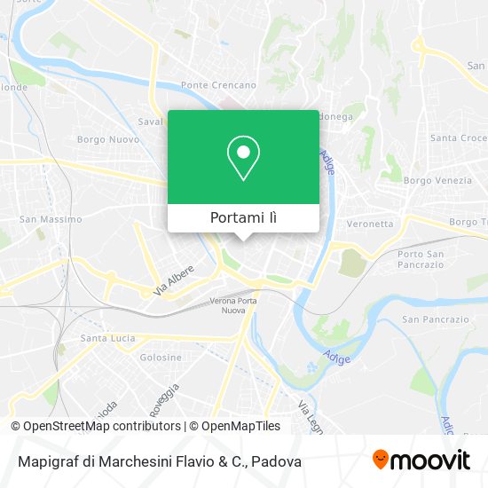 Mappa Mapigraf di Marchesini Flavio & C.
