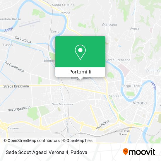 Mappa Sede Scout Agesci Verona 4