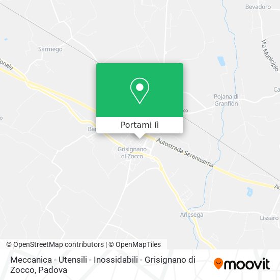 Mappa Meccanica - Utensili - Inossidabili - Grisignano di Zocco