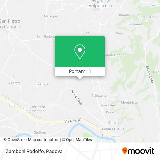 Mappa Zamboni Rodolfo