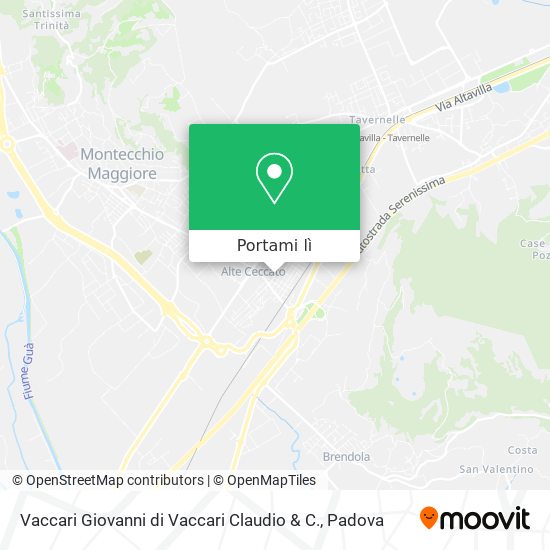 Mappa Vaccari Giovanni di Vaccari Claudio & C.