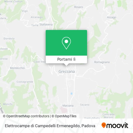 Mappa Elettrocampe di Campedelli Ermenegildo
