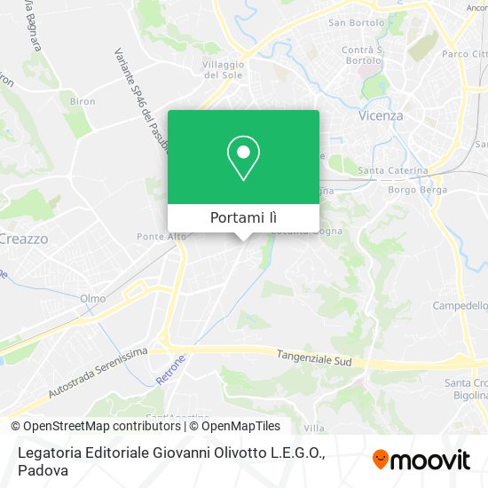 Mappa Legatoria Editoriale Giovanni Olivotto L.E.G.O.