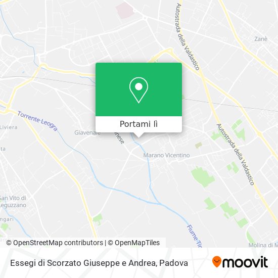 Mappa Essegi di Scorzato Giuseppe e Andrea