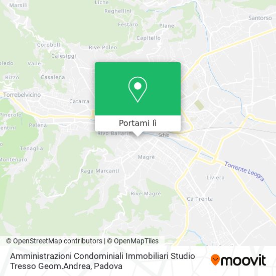 Mappa Amministrazioni Condominiali Immobiliari Studio Tresso Geom.Andrea
