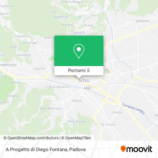 Mappa A Progetto di Diego Fontana
