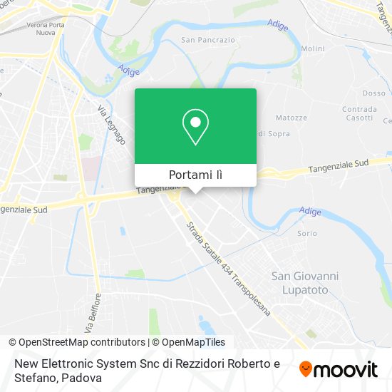 Mappa New Elettronic System Snc di Rezzidori Roberto e Stefano