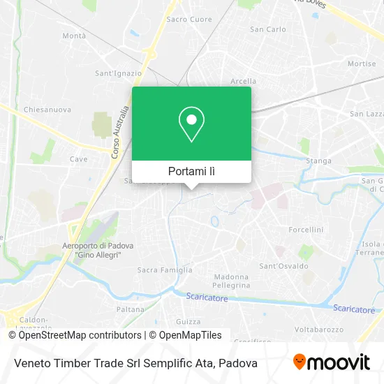 Mappa Veneto Timber Trade Srl Semplific Ata