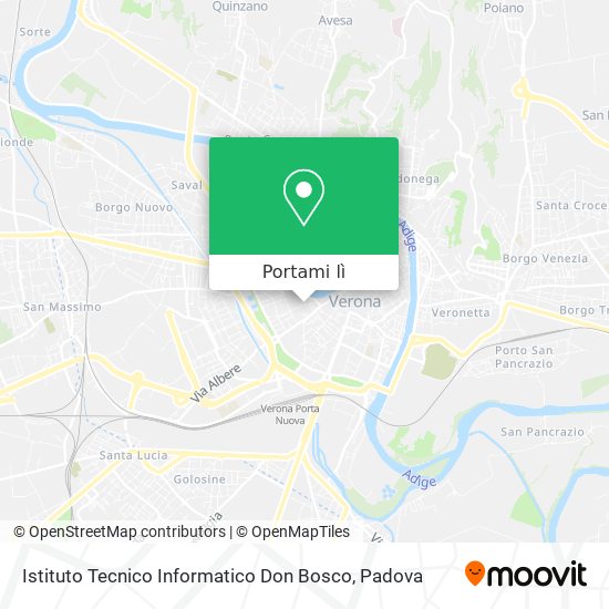 Mappa Istituto Tecnico Informatico Don Bosco