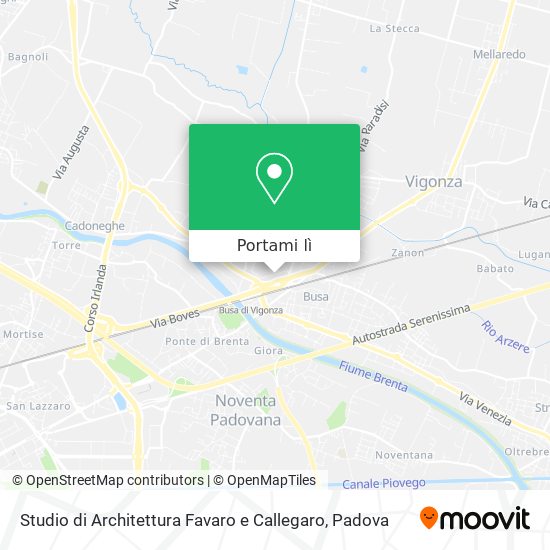 Mappa Studio di Architettura Favaro e Callegaro