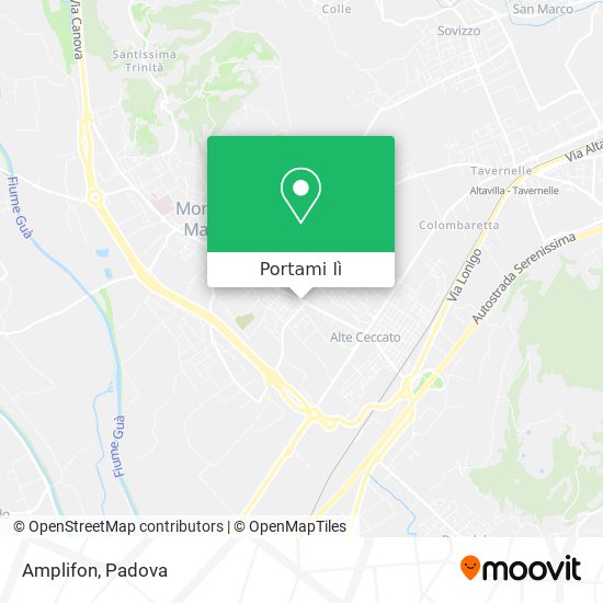 Mappa Amplifon