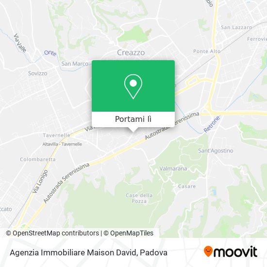 Mappa Agenzia Immobiliare Maison David