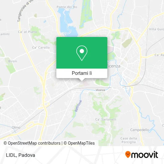 Mappa LIDL