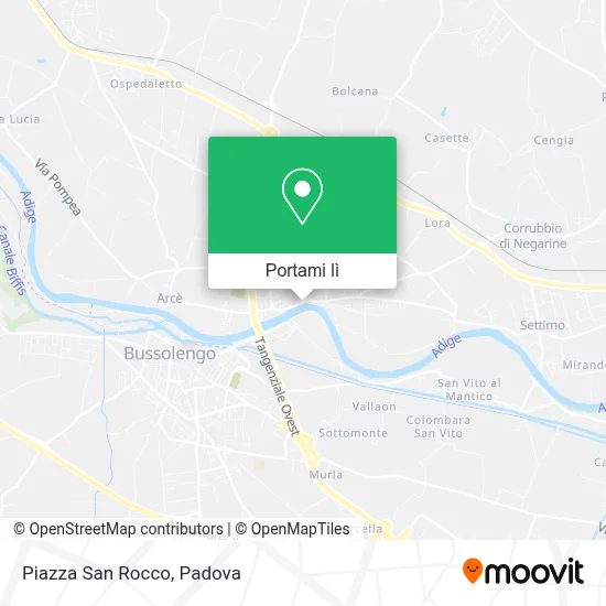 Mappa Piazza San Rocco