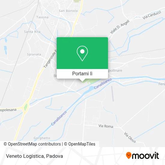 Mappa Veneto Logistica