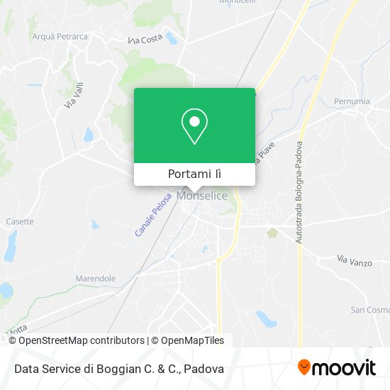 Mappa Data Service di Boggian C. & C.