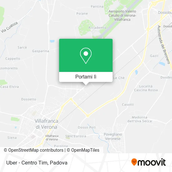 Mappa Uber - Centro Tim