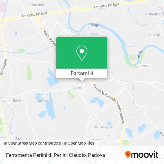 Mappa Ferramenta Perlini di Perlini Claudio