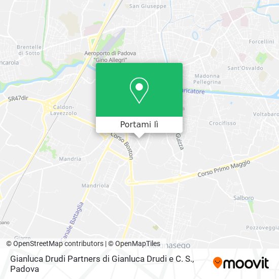 Mappa Gianluca Drudi Partners di Gianluca Drudi e C. S.