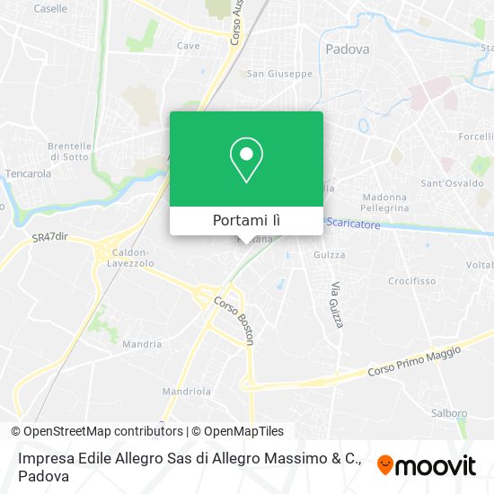 Mappa Impresa Edile Allegro Sas di Allegro Massimo & C.