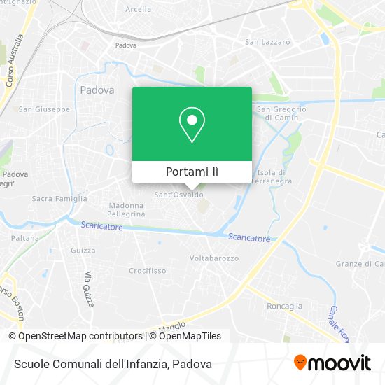 Mappa Scuole Comunali dell'Infanzia