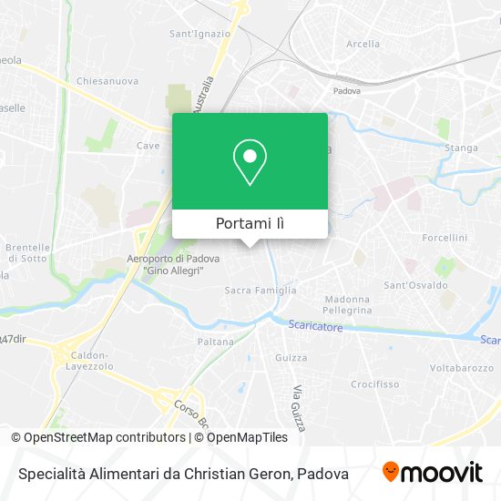 Mappa Specialità Alimentari da Christian Geron