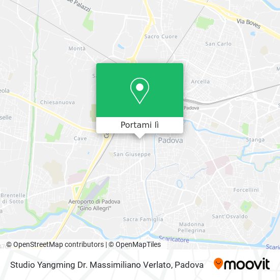 Mappa Studio Yangming Dr. Massimiliano Verlato