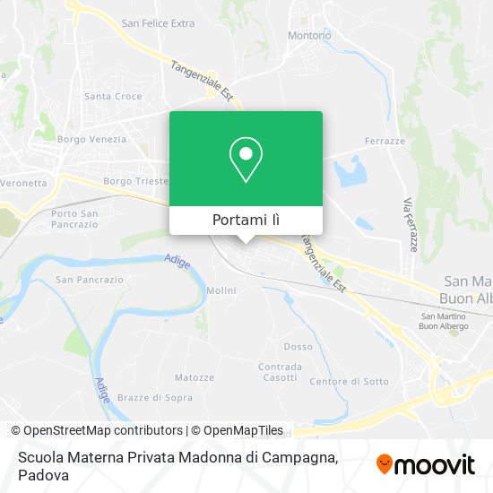 Mappa Scuola Materna Privata Madonna di Campagna
