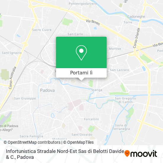 Mappa Infortunistica Stradale Nord-Est Sas di Belotti Davide & C.