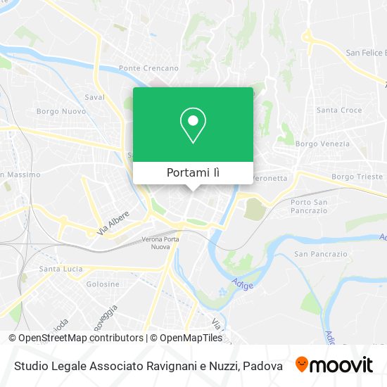 Mappa Studio Legale Associato Ravignani e Nuzzi