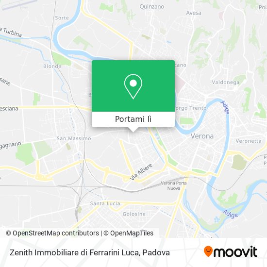 Mappa Zenith Immobiliare di Ferrarini Luca