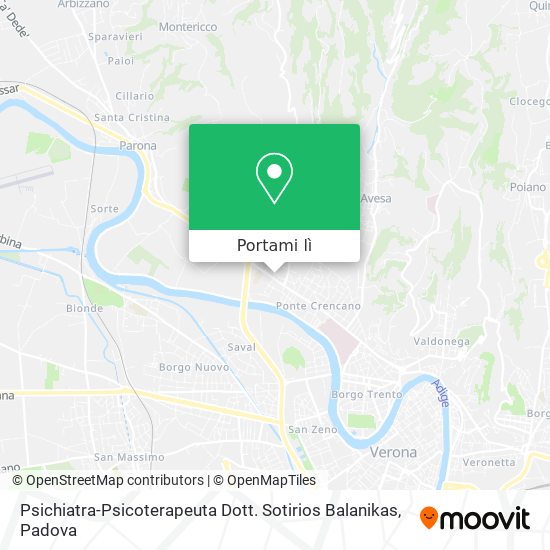 Mappa Psichiatra-Psicoterapeuta Dott. Sotirios Balanikas