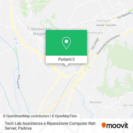 Mappa Tech Lab Assistenza e Riparazione Computer Reti Server