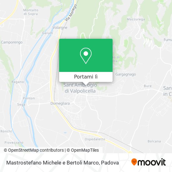 Mappa Mastrostefano Michele e Bertoli Marco