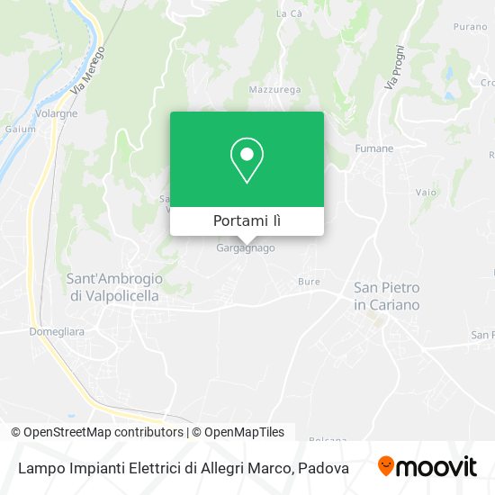 Mappa Lampo Impianti Elettrici di Allegri Marco