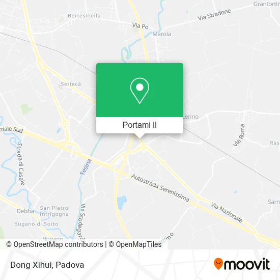 Mappa Dong Xihui