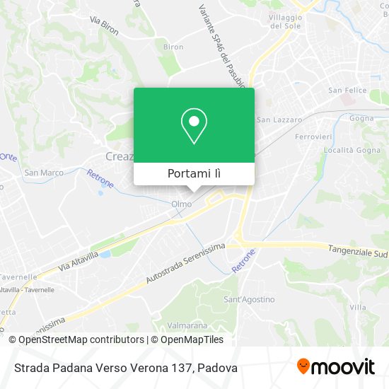 Mappa Strada Padana Verso Verona  137
