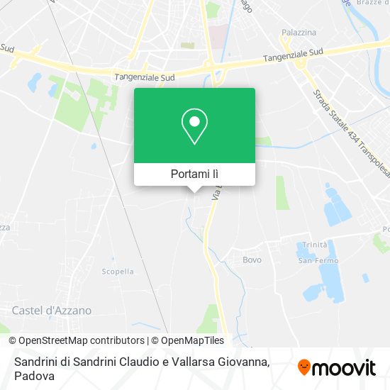 Mappa Sandrini di Sandrini Claudio e Vallarsa Giovanna