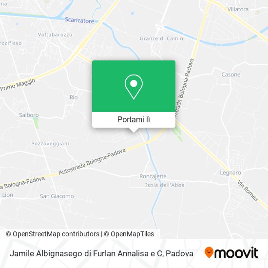 Mappa Jamile Albignasego di Furlan Annalisa e C