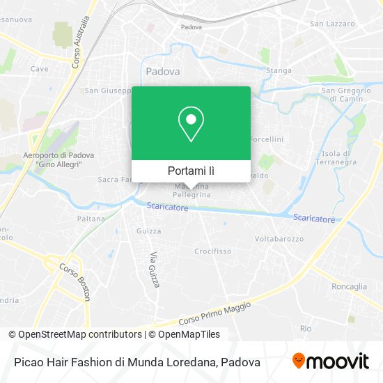 Mappa Picao Hair Fashion di Munda Loredana