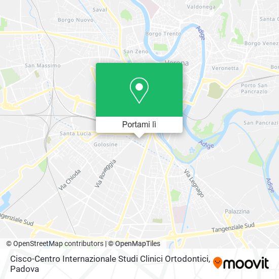 Mappa Cisco-Centro Internazionale Studi Clinici Ortodontici