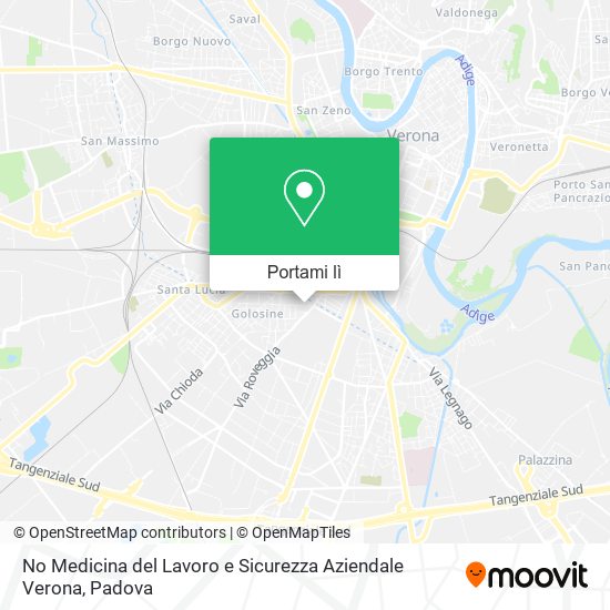 Mappa No Medicina del Lavoro e Sicurezza Aziendale Verona