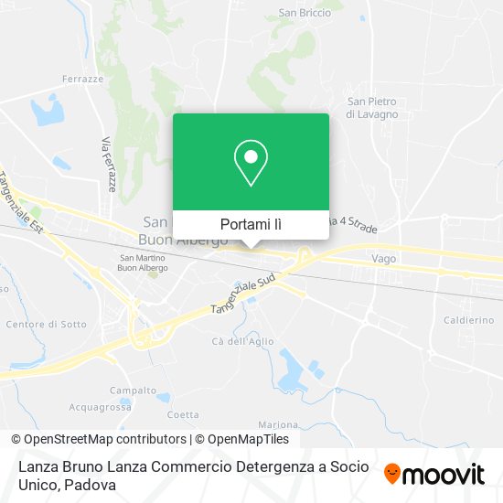 Mappa Lanza Bruno Lanza Commercio Detergenza a Socio Unico