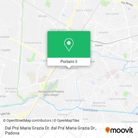 Mappa Dal Pra' Maria Grazia Dr. dal Pra' Maria Grazia Dr.