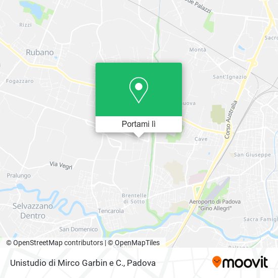 Mappa Unistudio di Mirco Garbin e C.