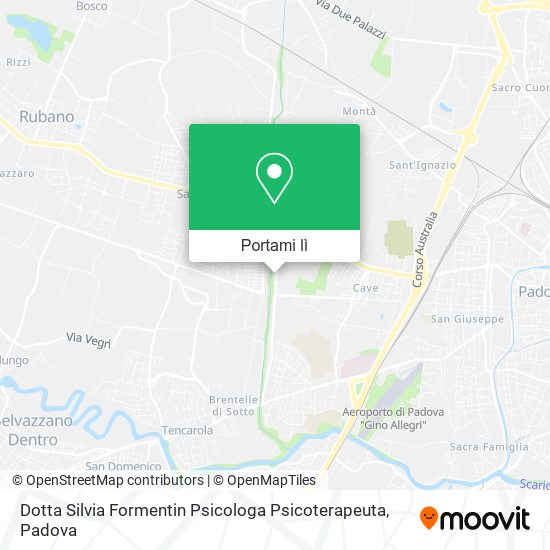 Mappa Dotta Silvia Formentin Psicologa Psicoterapeuta